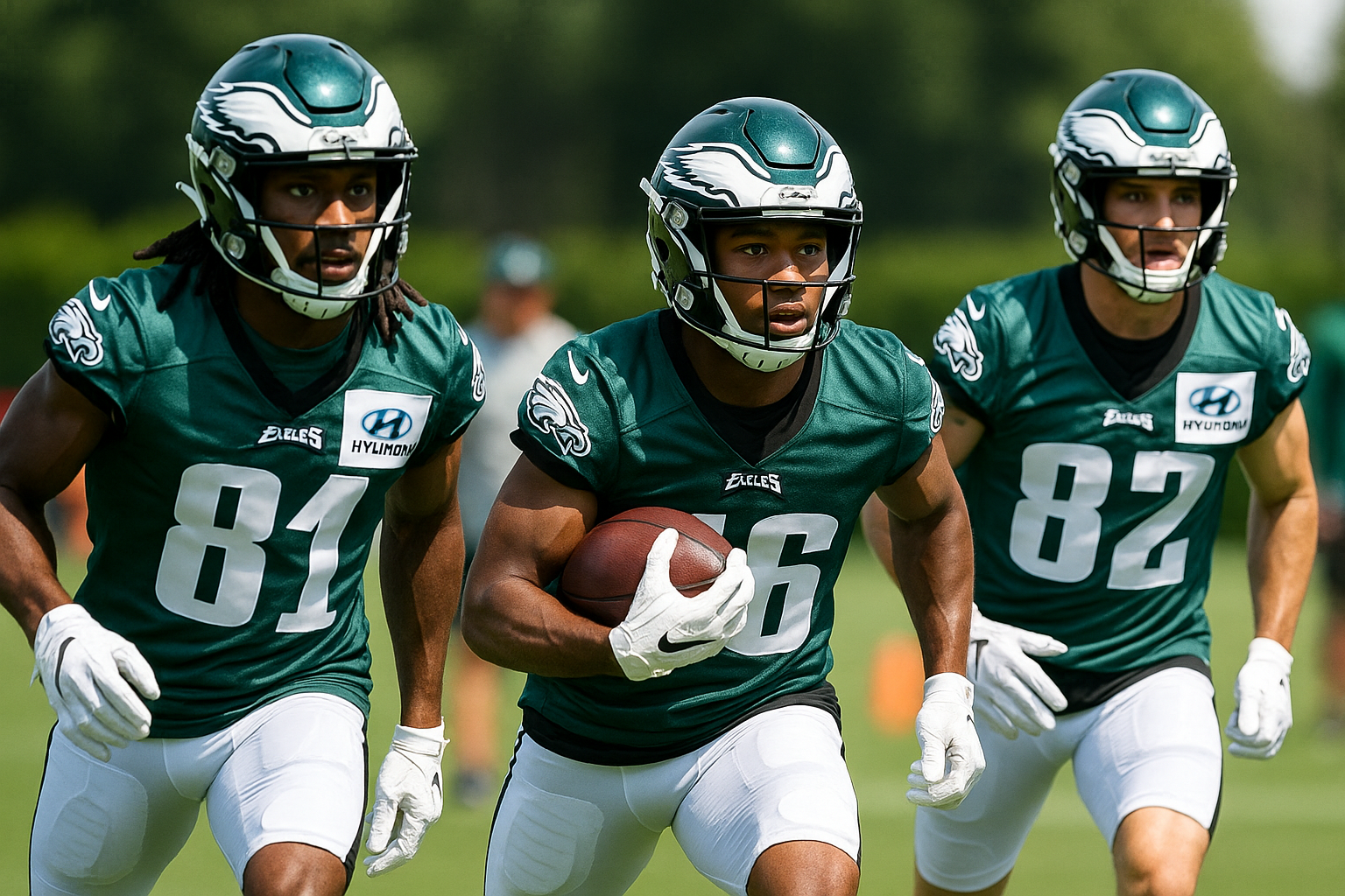 Eagles Camp: Second-Year Wideouts Emerge from the Shadows