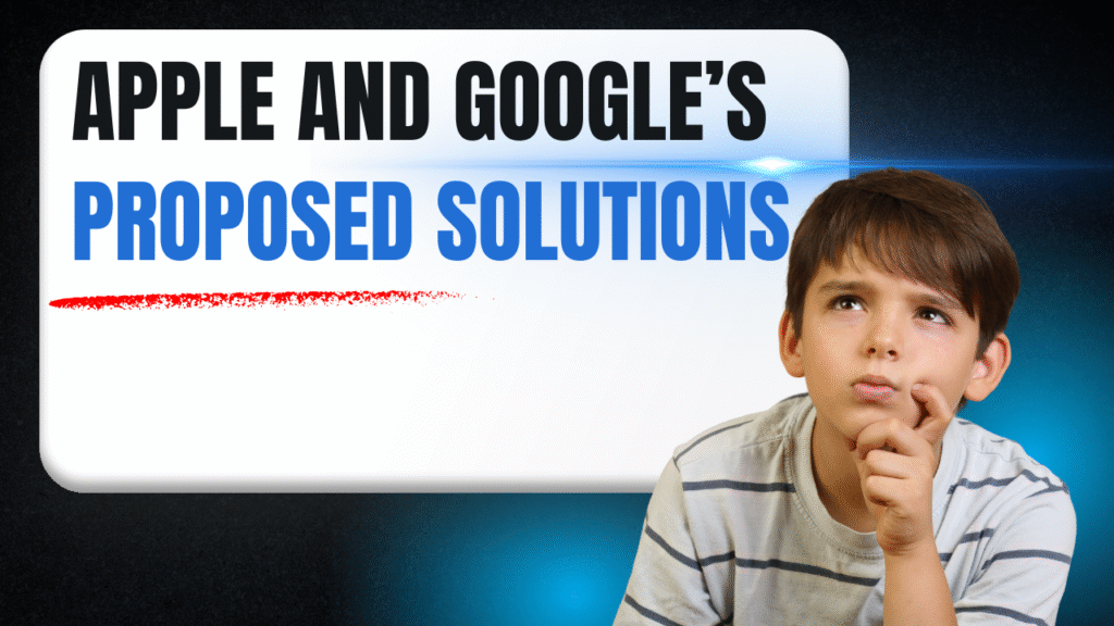 Apple and Google’s Proposed Solutions