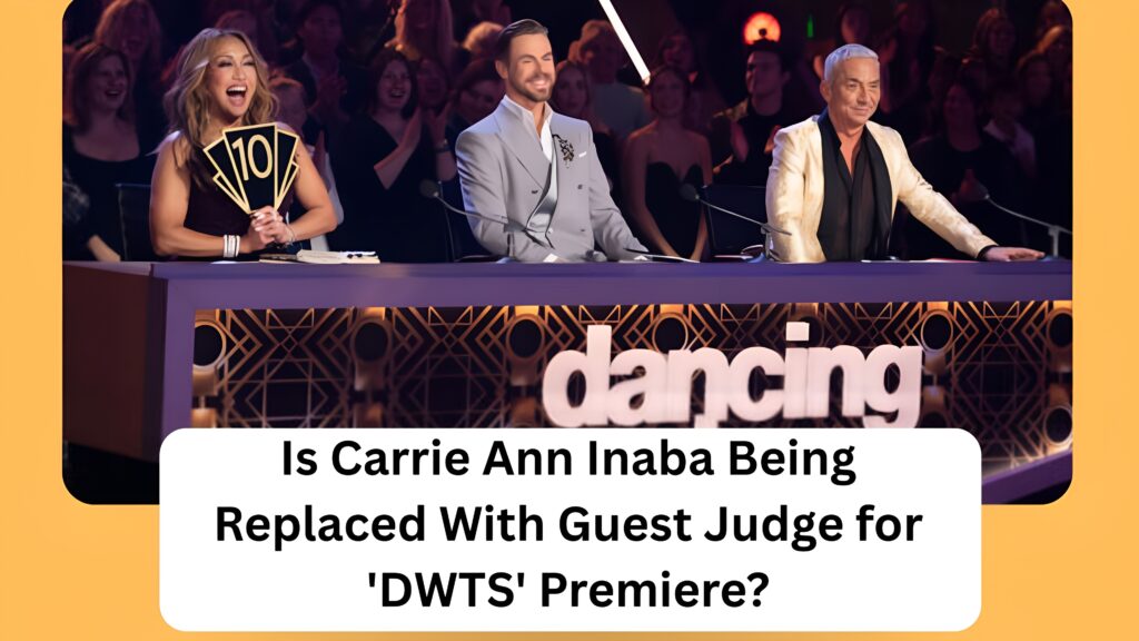 Is Carrie Ann Inaba Being Replaced With Guest Judge for 'DWTS' Premiere?