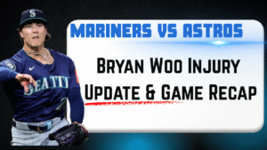 Mariners vs Astros: Bryan Woo Injury Update & Game Recap