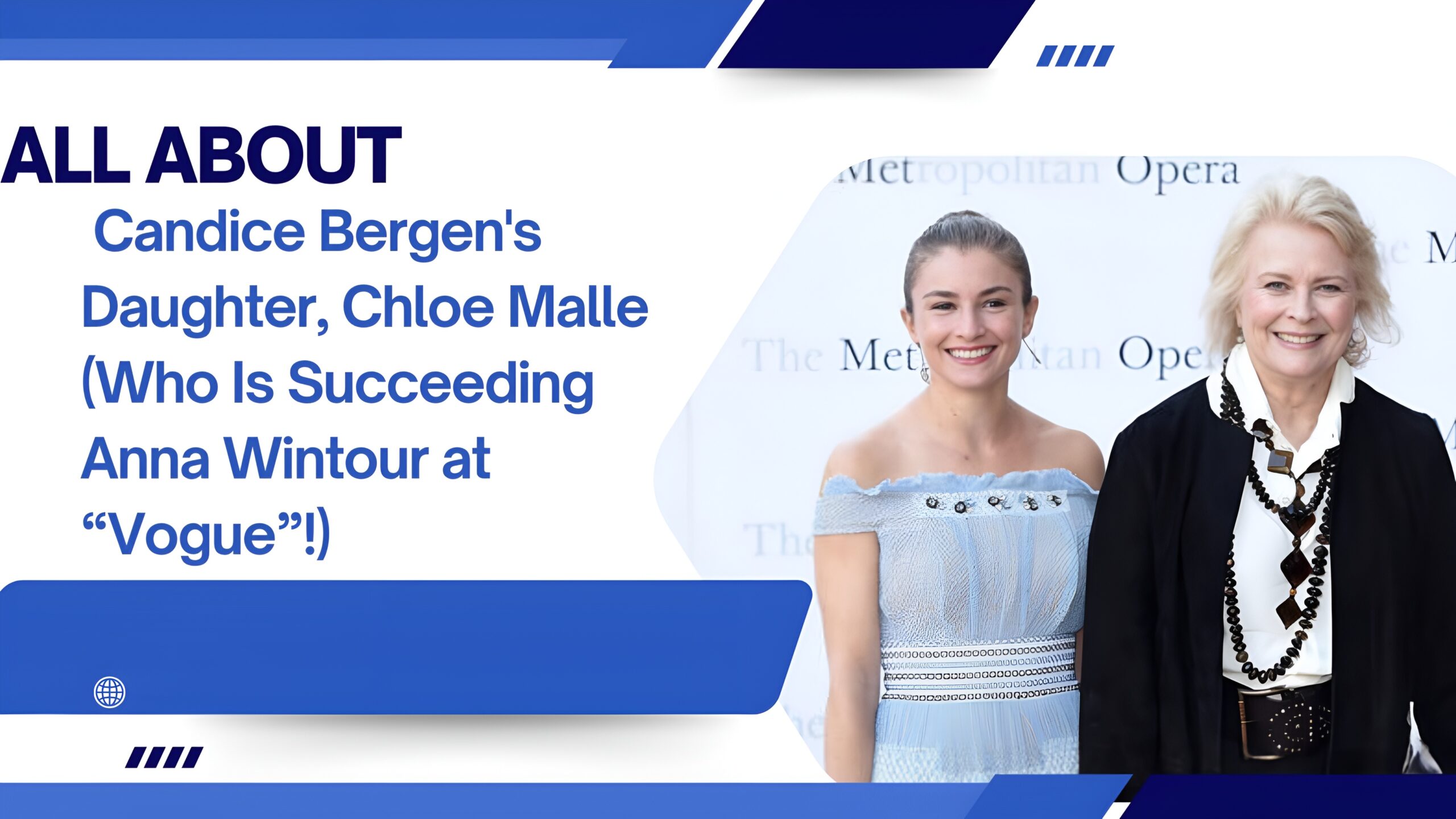 All About Candice Bergen's Daughter, Chloe Malle (Who Is Succeeding Anna Wintour at “Vogue”!)