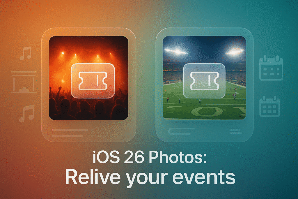 iOS 26 Photos App Features: Revolutionary Event Recognition and Smart Memory Organization